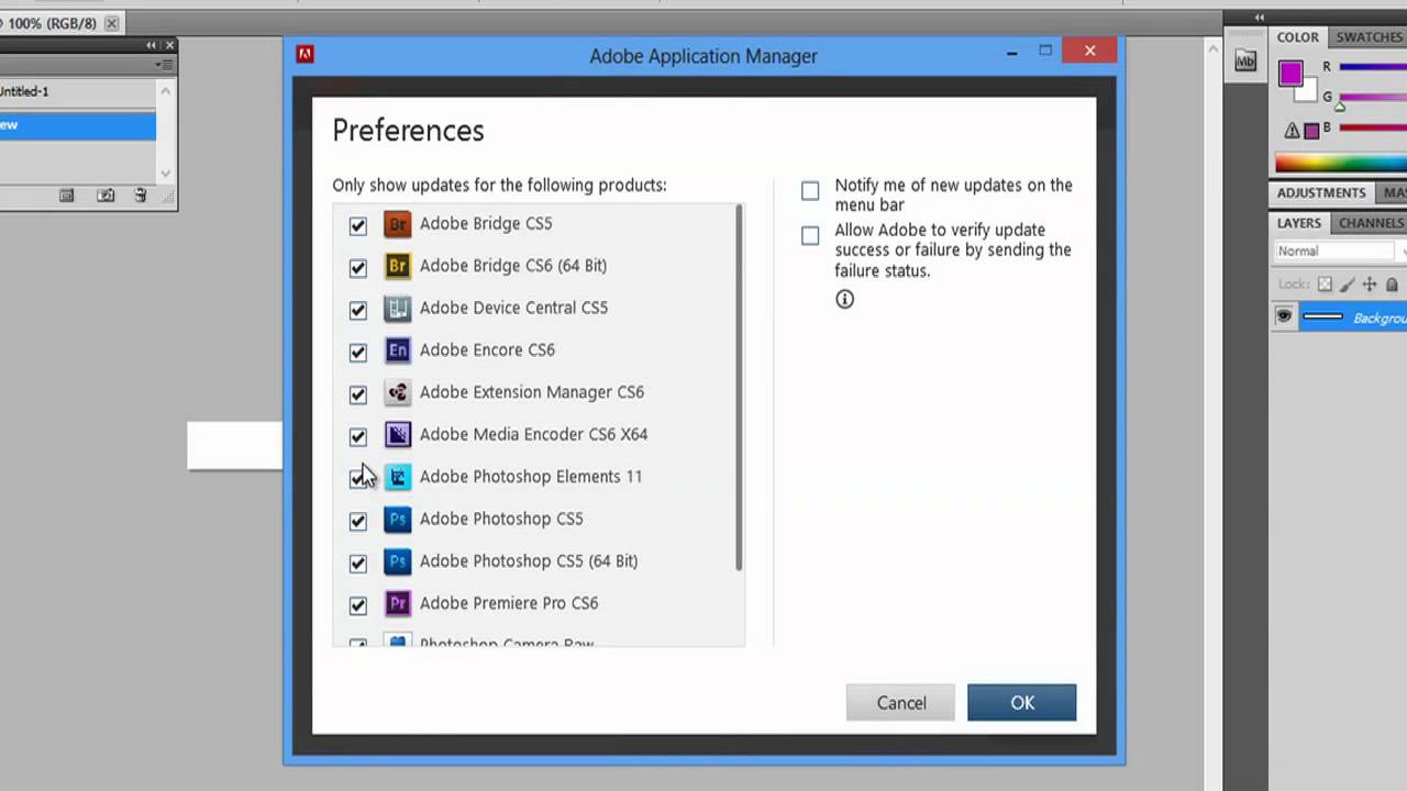 Adobe application manager download